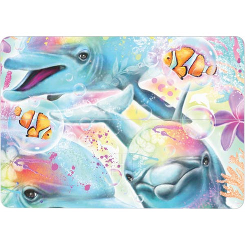 Pastel Dolphins by Sheena Pike Surface Laptop Studio Skin